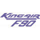Beechcraft King Air F90 decals