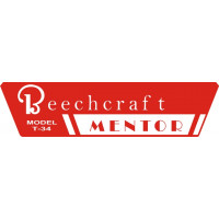 Beechcraft Mentor T33 Aircraft Logo  