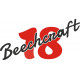 Beechcraft Model 18 Twin Beech Aircraft Logo  