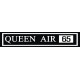 Beechcraft Queen Air 65 Aircraft Placard decals