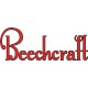 Beechcraft Script Lettering Aircraft Decals