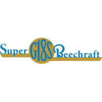 Beechcraft Super G18S Model 18 Twin Beech Aircraft Logo  