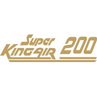 Beechcraft Super King Air 200 decals  