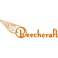 Beechcraft Wings Aircraft Logo Decals