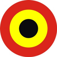 Belgium Military Insignia Aircraft Logo 