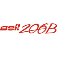 Bell 206B Helicopter Logo  