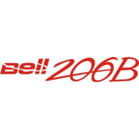 Bell 206B Helicopter Logo 