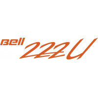 Bell 222U Helicopter decals