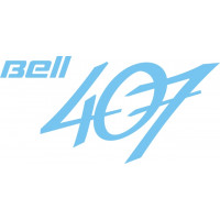 Bell 407 Helicopter Decals