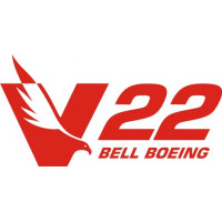 Bell Boeing V-22 Osprey Aircraft Logo 