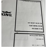 Bendix King KAP 100 Kap 150 KFC 150 Installation Manual Rev 2 Cessna 172RG 006-0262-00 