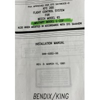 Bendix / King KFC 200 Flight Control System For Beech Model 65 Military  Model L-23F