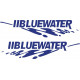 Bluewater Boat Hull Logo Vinyl Decals