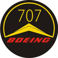 Boeing 707 Aircraft Yoke decals