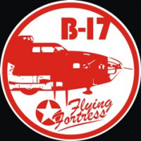 Boeing B-17 Flying Fortress Aircraft Logo 