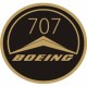 Boeing B-707 Aircraft decals