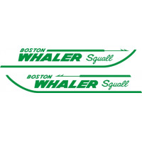Boston Whaler Squall Boat Vinyl Decals