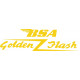 BSA Golden Flash Motorcycle Logo Vinyl Decal  
