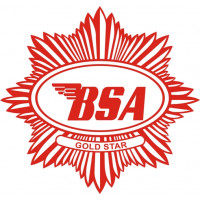 BSA Goldstar Tank Motorcycle Logo  