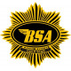 BSA Flash Motorcycle Logo Decal