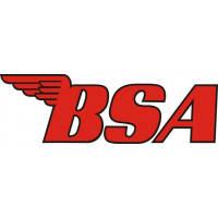 BSA Motorcycle Outline decal