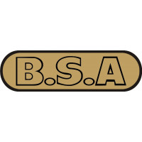 BSA Motorcycle Logo Lettering Decals