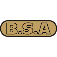 BSA Motorcycle Lettering Decals