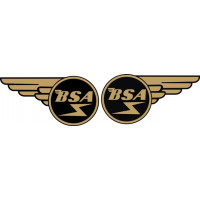 BSA Star Motorcycle decals