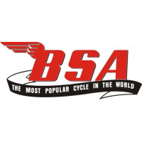 BSA The Most Popular Cycle of The World Logo Decal