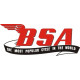 BSA The Most Popular Cycle of The World Logo Decal