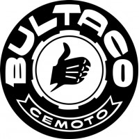 Bultaco Motorcycle Logo Decals