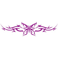 Butterfly Flame decals
