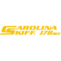 Carolina Skiff 178 DLV Boat decals