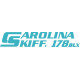 Carolina Skiff 178 DLX Boat decals