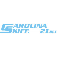 Carolina Skiff 21 DLX Boat decals