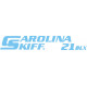 Carolina Skiff 21 DLX Boat decals