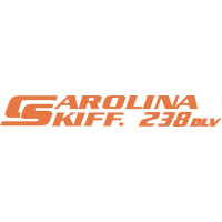 Carolina Skiff 238 DLV Boat decals