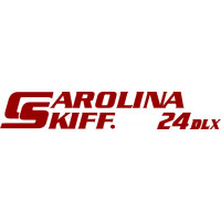 Carolina Skiff 24 DLX Boat decals