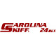 Carolina Skiff 24 DLX Boat decals