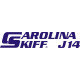 Carolina Skiff J14 Boat decals