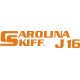 Carolina Skiff J16 Boat decals