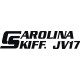 Carolina Skiff JV17 Boat decals