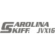 Carolina Skiff JVX 16 Boat decals