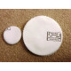 Ceconite Poly-Fiber Medium Patches pinked edges & 2.5 Dollar Patches