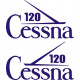 Cessna 120 Aircraft Decals