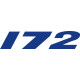 Cessna 172 Aircraft Decal