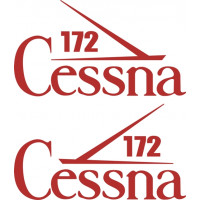 Cessna 172 Aircraft Decal