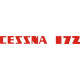 Cessna 172 Aircraft Logo Decal