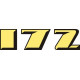 Cessna 172 Skyhawk Aircraft Logo Decal