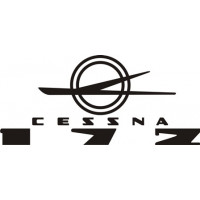 Cessna 172 Skyhawk Aircraft Logo 